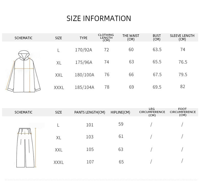 PGM YF482 golf men's raincoat manufacturer waterproof golf rain coat