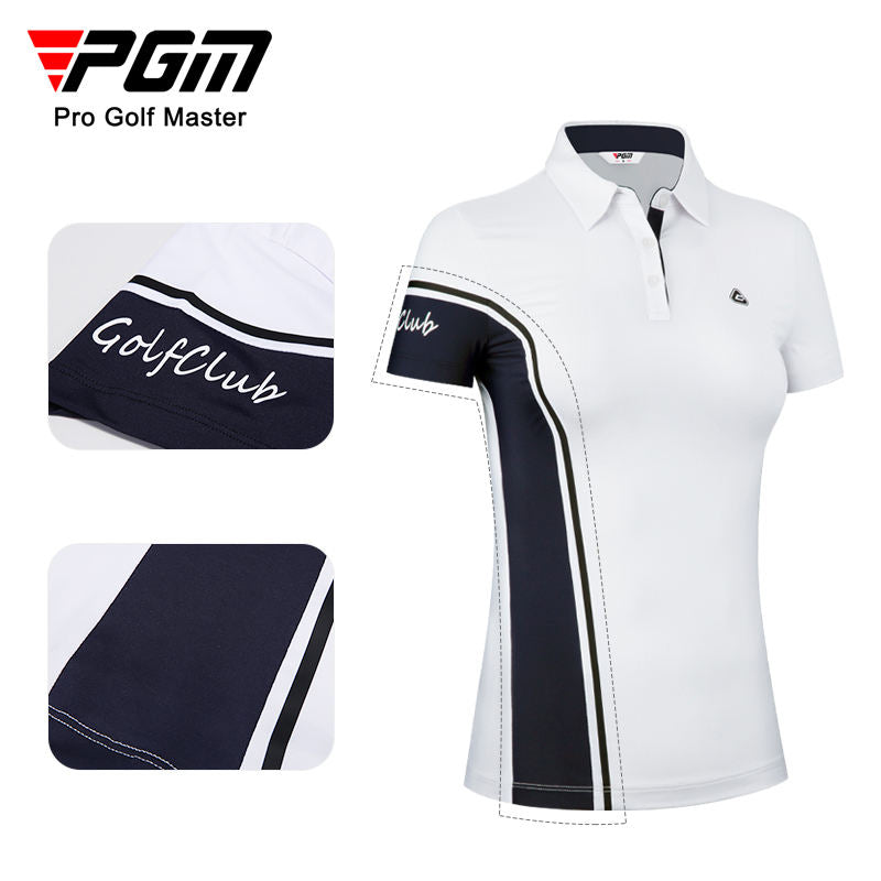 PGM YF510 wholesale golf apparel ladies golf shirt sport golf polo for woman