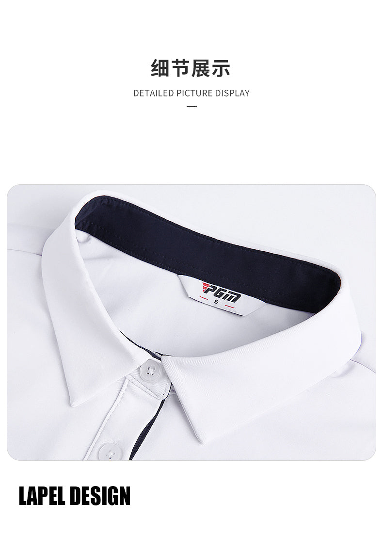 PGM YF510 wholesale golf apparel ladies golf shirt sport golf polo for woman