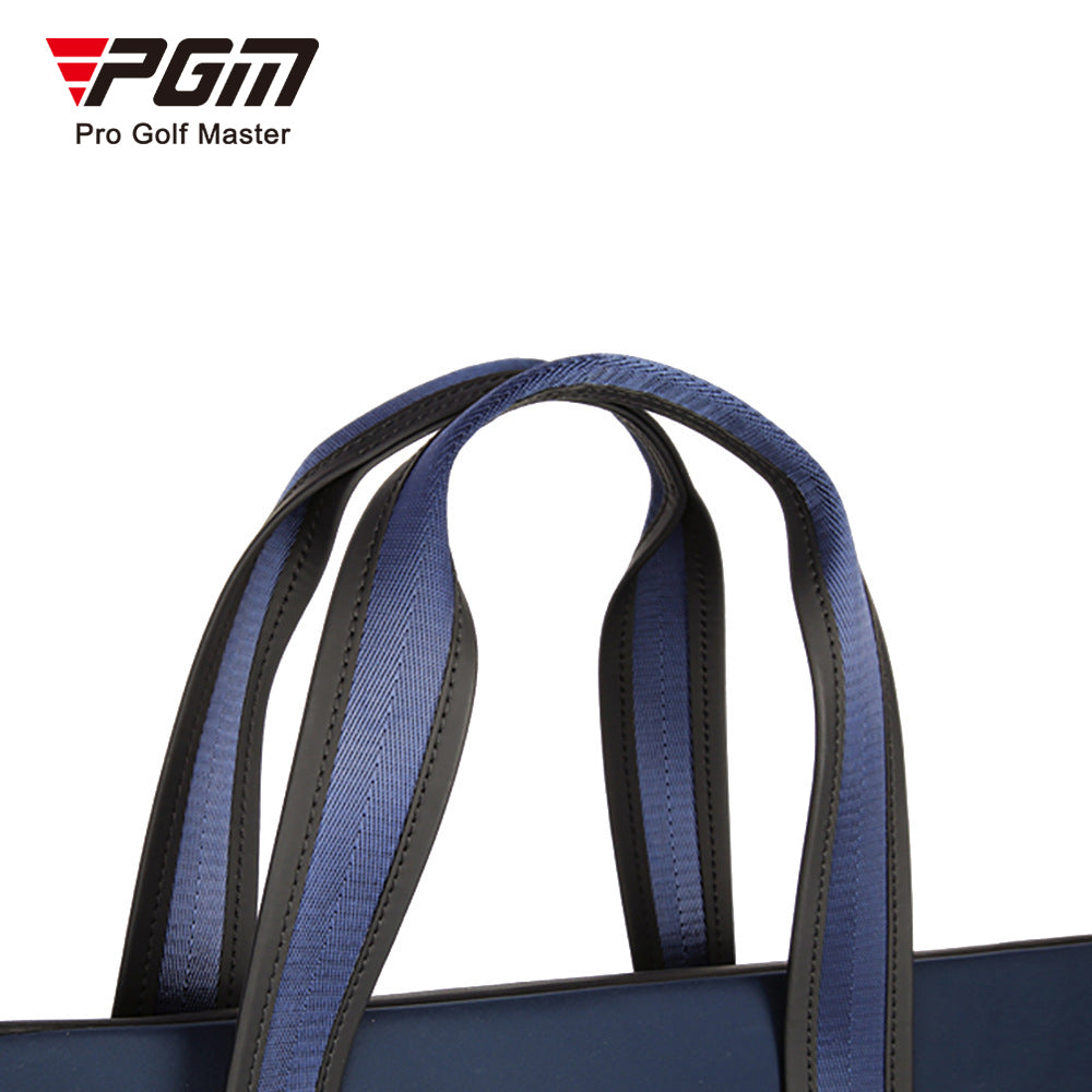 PGM YWB028 custom logo blue boston bags oem golf shoe bag nylon golf boston bag