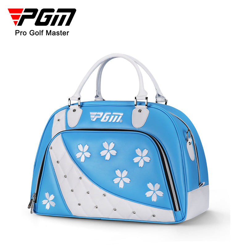 PGM YWB039 boston carrier golf clothing sport bag microfiber leather waterproof golf boston bag