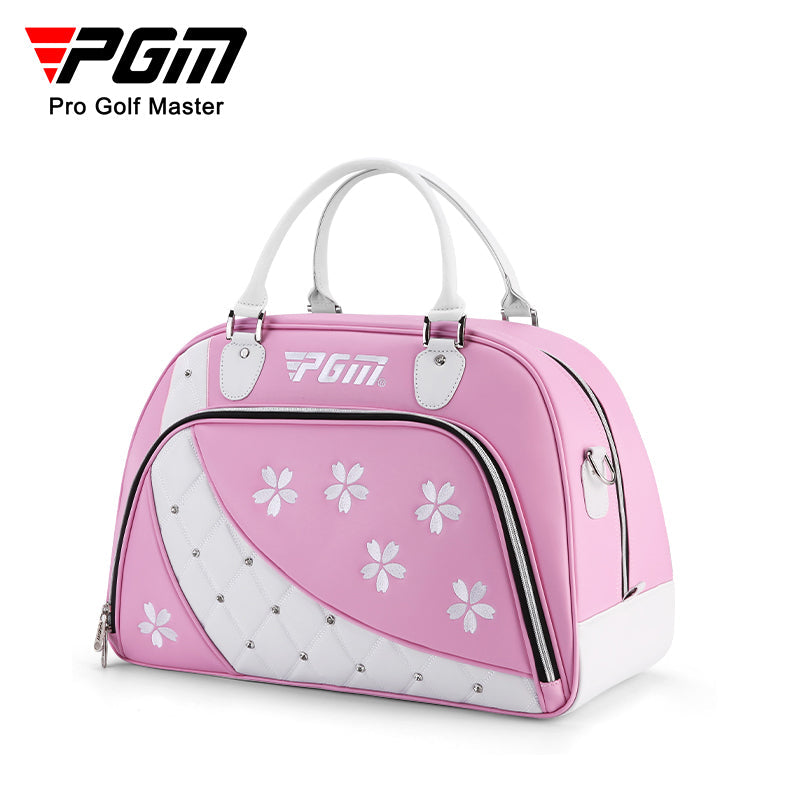 PGM YWB039 boston carrier golf clothing sport bag microfiber leather waterproof golf boston bag