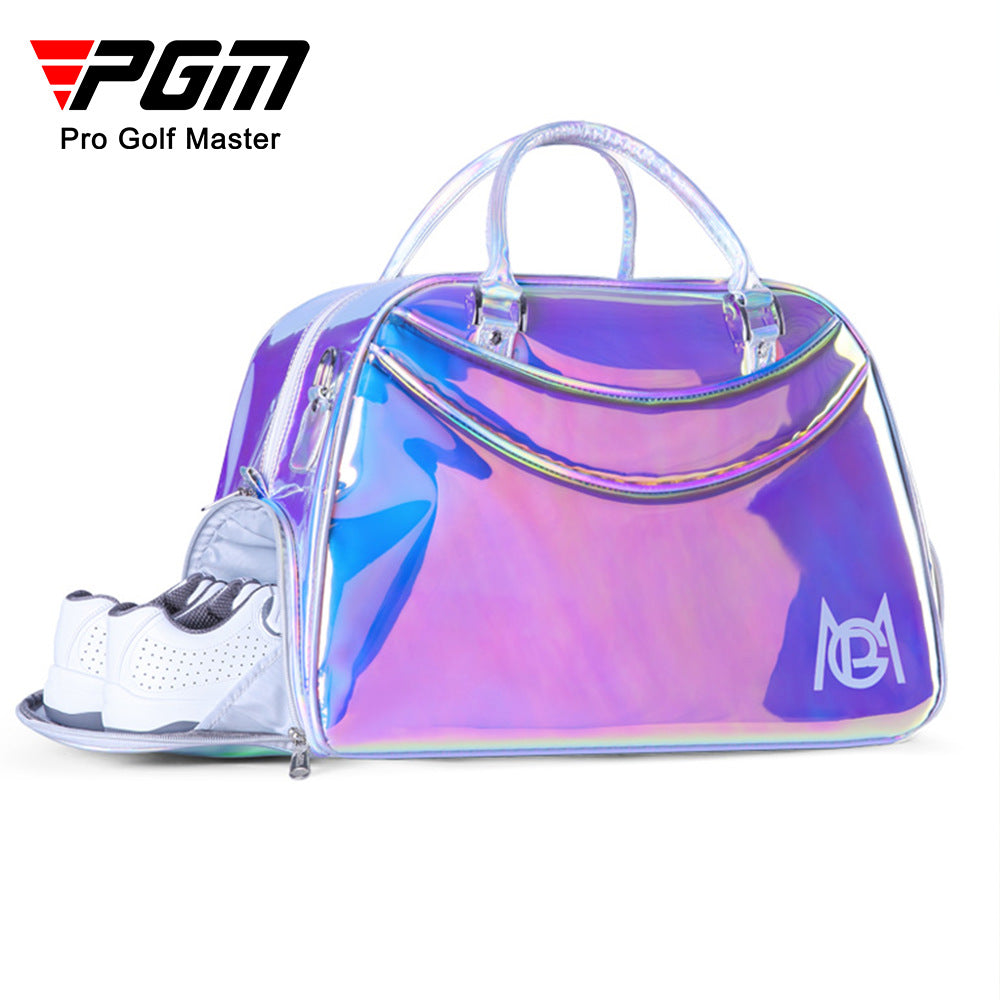 Colorful Golf Bag for Women, Lightweight and Portable Clothing and Shoe Bag