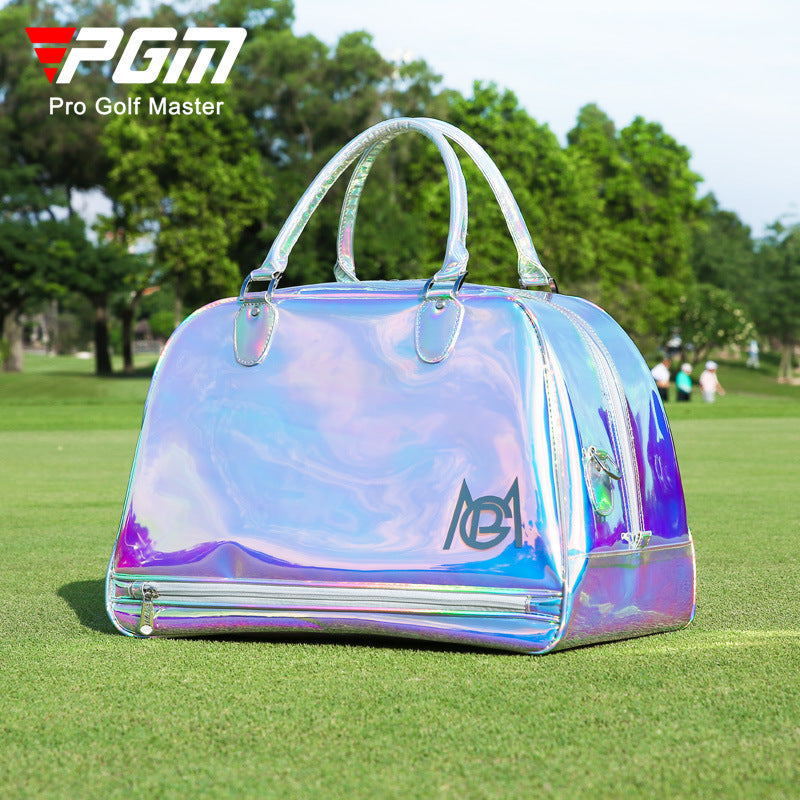 Colorful Golf Bag for Women, Lightweight and Portable Clothing and Shoe Bag