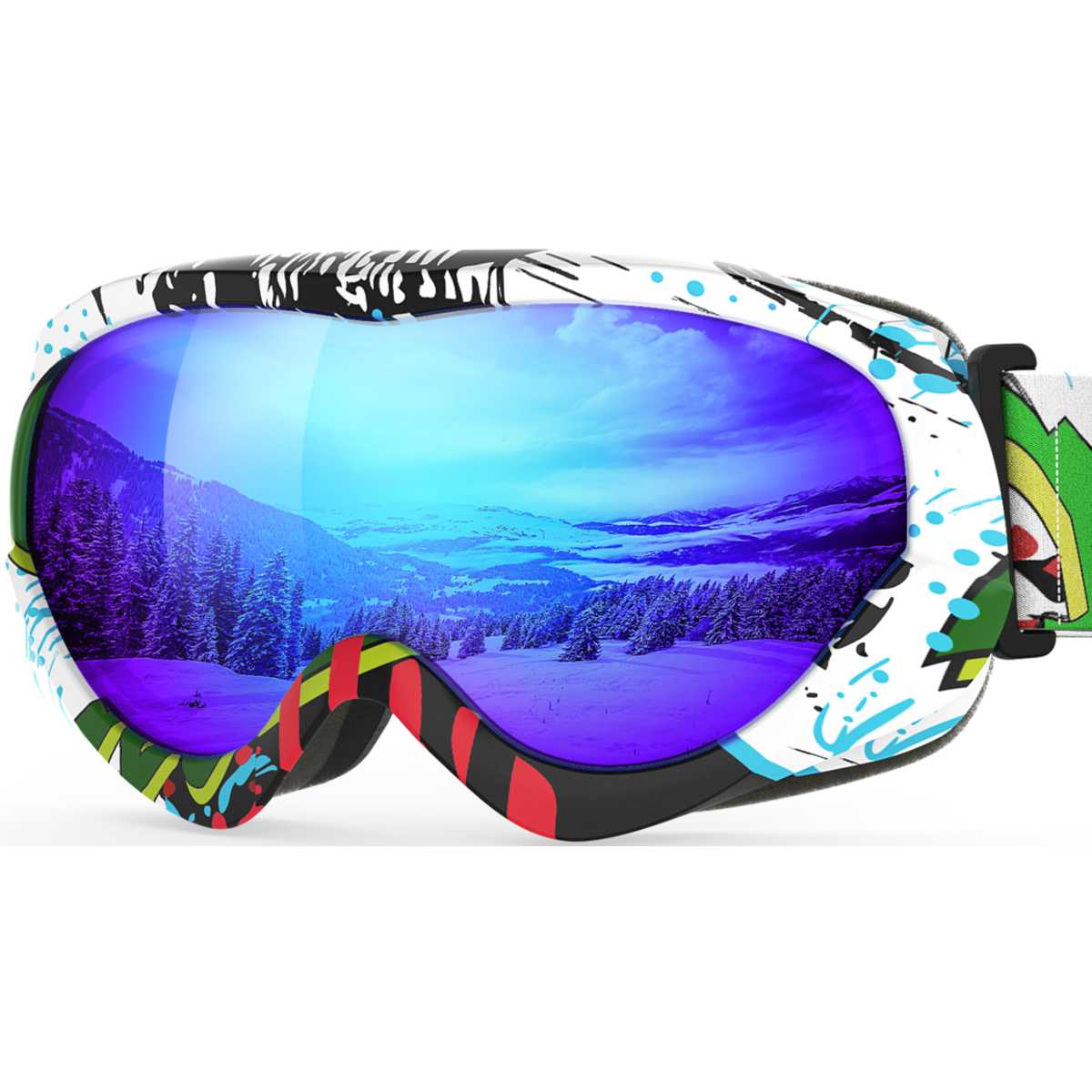 LOLLIPOP Kids Snow Goggles