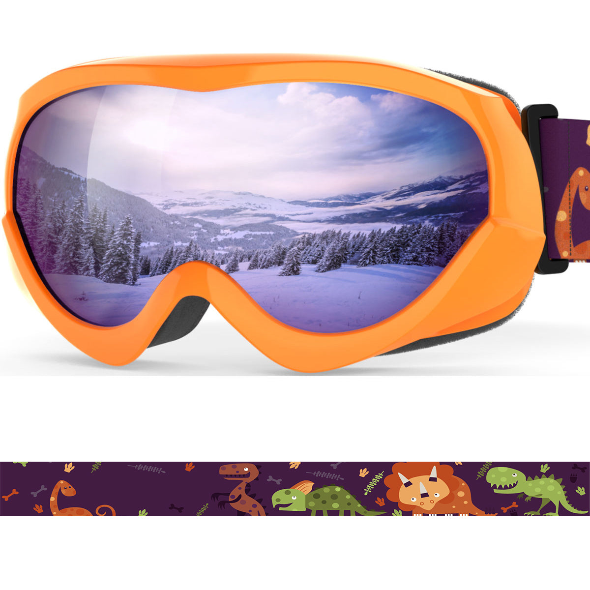 LOLLIPOP Kids Snow Goggles