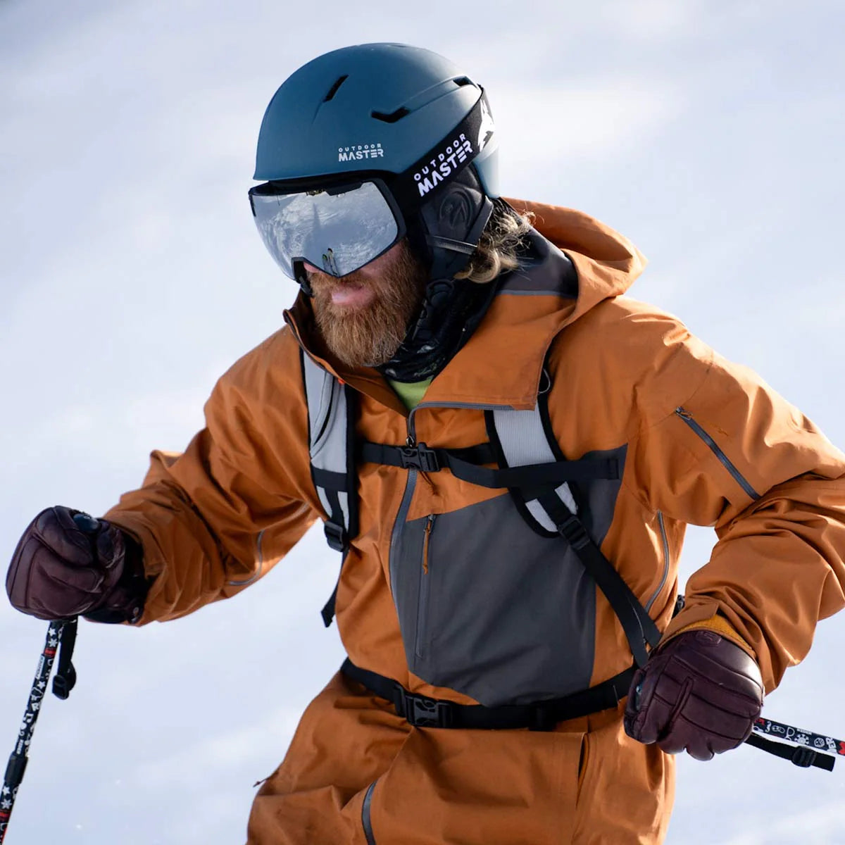 HERON Ski Goggles+Yellow Lens