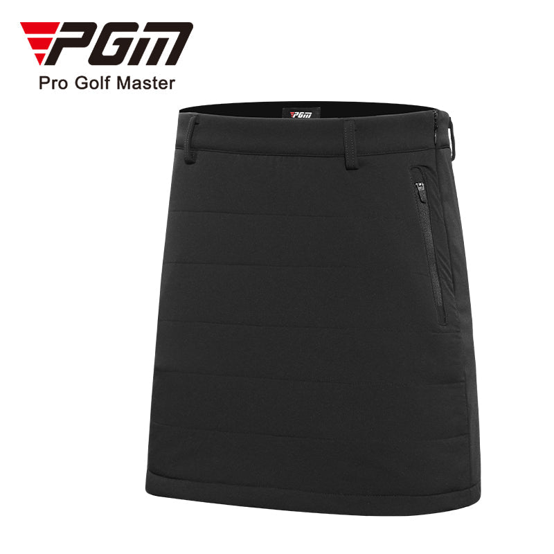 PGM QZ072 mature ladies white custom golf skirts black women golf skirt