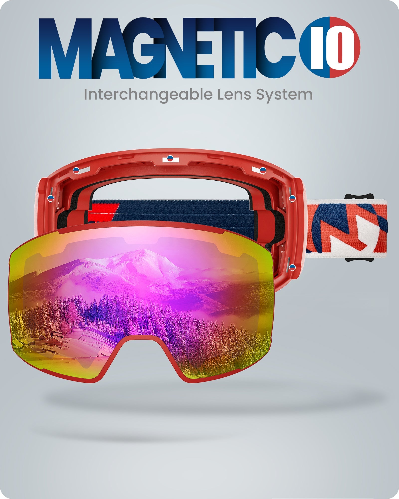 VISION Snow Goggles + Lens Bundle