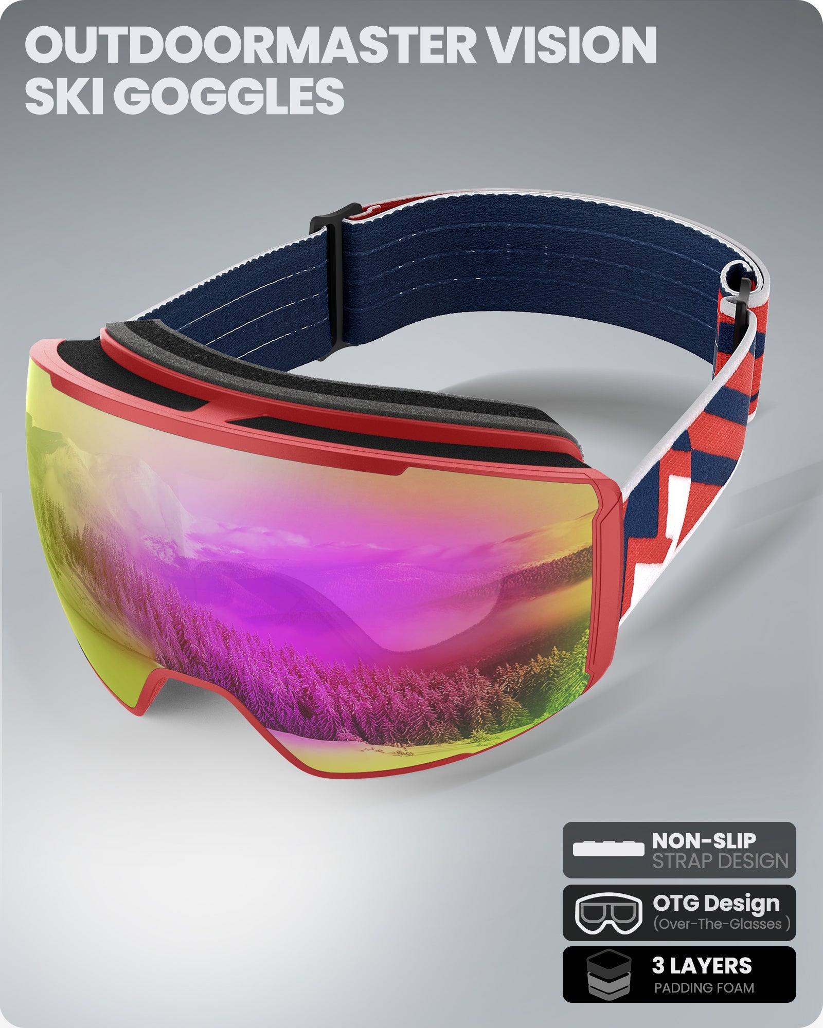 VISION Snow Goggles + Lens Bundle