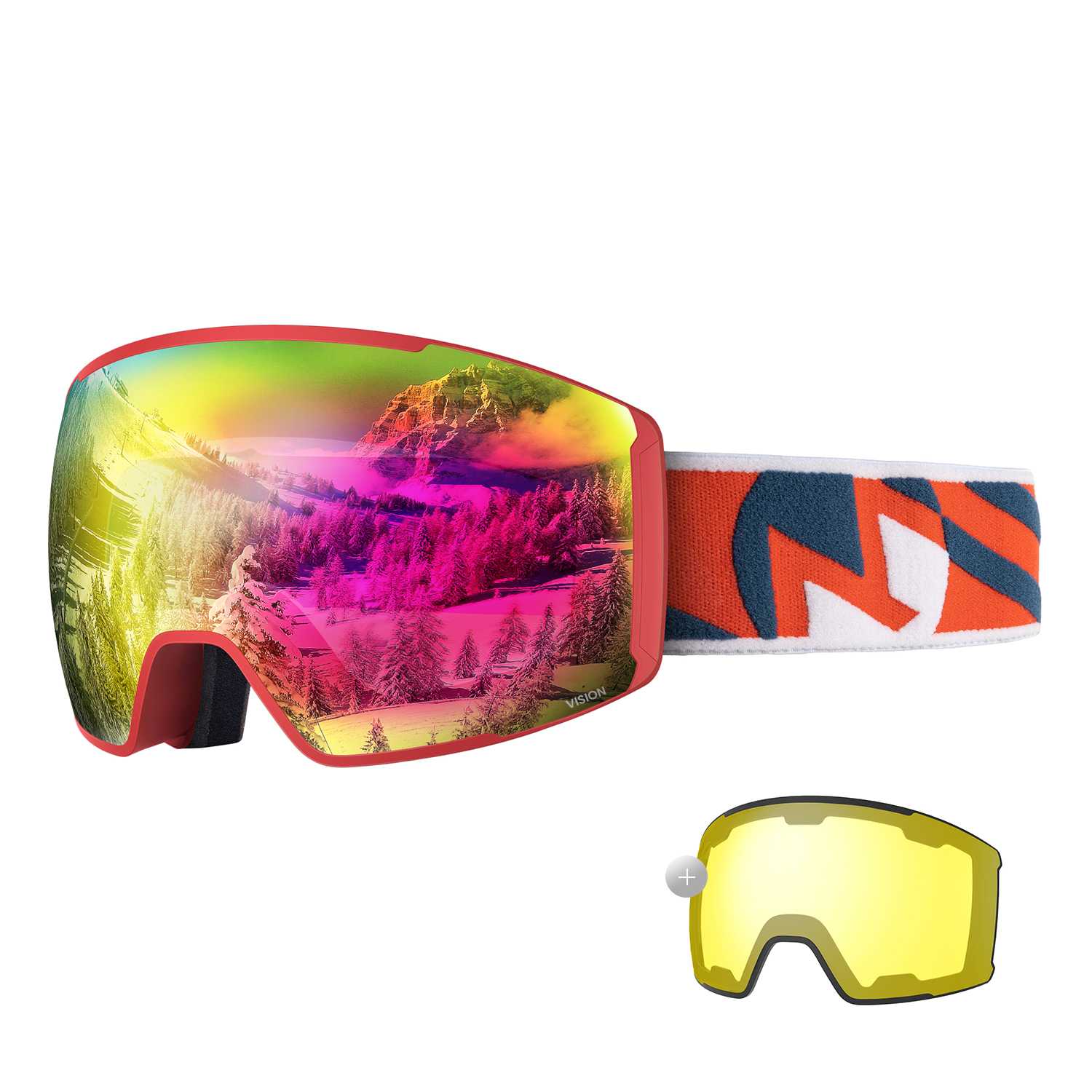 VISION Snow Goggles + Lens Bundle